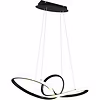 Dimmable LED Pendant Lamp 28W - Matte Black, Warm White 3000K Dimmable LED Pendant Lamp 28W - Matte Black, Warm White 3000K