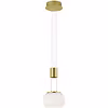 Dimmable LED Pendant Lamp Matte Gold 8W - Warm White Dimmable LED Pendant Lamp Matte Gold 8W - Warm White