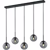 LED Pendant Lamp Trion Balina - 5-light Matte Anthracite Aluminum LED Pendant Lamp Trion Balina - 5-light Matte Anthracite Aluminum