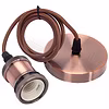 LED Pendant Lamp Aigi Sancho - Round Matt Copper, E27 Fitting LED Pendant Lamp Aigi Sancho - Round Matt Copper, E27 Fitting