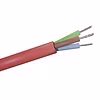 SIHF siliconenkabel 3x0,75mm² 100m Rood hittebestendig