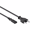 Power cable 1.8 m Black - Europlug C7 220V 10A Power cable 1.8 m Black - Europlug C7 220V 10A