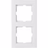 KOPP Athenis HK07 2-gang cover frame - Gloss White KOPP Athenis HK07 2-gang cover frame - Gloss White