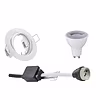 Dimbare LED Inbouwspot 6W Kantelbaar Mat Wit GU10 3000K Dimbare LED Inbouwspot 6W Kantelbaar Mat Wit GU10 3000K
