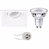 LED inbouwspot GU10 4,6W 4000K kantelbaar 36° LED inbouwspot GU10 4,6W 4000K kantelbaar 36°