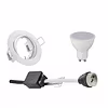 6W LED set kantelbare inbouwspot GU10 4200K mat wit 6W LED set kantelbare inbouwspot GU10 4200K mat wit
