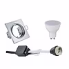 4W kantelbare LED inbouwspot GU10 3000K 320lm chroom 4W kantelbare LED inbouwspot GU10 3000K 320lm chroom