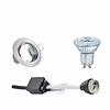 LED Spotlight 4.5W Dimmable GU10 Chrome - Tiltable 4000K LED Spotlight 4.5W Dimmable GU10 Chrome - Tiltable 4000K