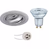 Dimbare LED inbouwspot 5W GU10 4000K kantelbaar Dimbare LED inbouwspot 5W GU10 4000K kantelbaar
