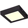 LED Surface Mount Downlight 12W 840lm 3000K Square Matte Black LED Surface Mount Downlight 12W 840lm 3000K Square Matte Black