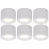 LED Opbouw Downlight 6-pack Ø105mm 5W 4200K LED Opbouw Downlight 6-pack Ø105mm 5W 4200K