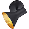 Trion Nana LED ceiling spotlight matte black/gold E14 aluminum Trion Nana LED ceiling spotlight matte black/gold E14 aluminum