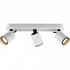 LED ceiling spotlight Trion Pirlo 3-light adjustable GU10 LED ceiling spotlight Trion Pirlo 3-light adjustable GU10