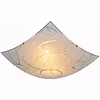 Trion Spirilo LED ceiling light 2-light E27 matte white square Trion Spirilo LED ceiling light 2-light E27 matte white square