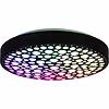 Trion Carol LED ceiling light 22W 2500lm RGB dimmable matte black Trion Carol LED ceiling light 22W 2500lm RGB dimmable matte black