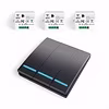 Slimme Draadloze Schakelaar Set | Zwart | RF433 | Inclusief ontvangers | App & spraakbediening Slimme Draadloze Schakelaar Set | Zwart | RF433 | Inclusief ontvangers | App & spraakbediening