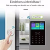 Alarmsysteem | 4G | Display | Deur & PIR Sensor | Sirene | 2x Tag | 2x Afstandsbediening