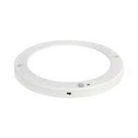 LED Ceiling Light Sensor Day/Night – 18W – 6500K – 360° – Round – Matte White