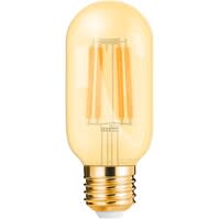 Brinton LED Buis Filament E27 4W 2200K Amber T45 | 32W vervanger Brinton LED Buis Filament E27 4W 2200K Amber T45 | 32W vervanger