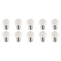 10x LED Lamp E27 Kozolux Romba Wit 1W
