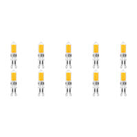 10-Pack LED Lamp G9 - Warm Wit Dimbaar