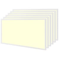 LED Paneel 30x60 6 Pack - Warm Wit 3000K - 24W Inbouw LED
