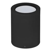 LED Downlight Opbouw Rond 10W - Natuurlijk Wit, Mat Zwart