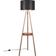 LED Floor Lamp Trion Loet - Coffee Metal Floor Lamp E27