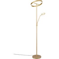 Dimbare LED Vloerlamp - Gouden Metalen 5W LED Lamp