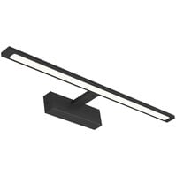 LED wandlamp | 12W | 900 lm | 3000-6000K | IP44 | Mat zwart