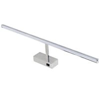 LED wall light | 12W | 4200K | Chrome | Adjustable beam | IP45