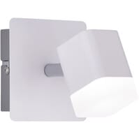LED wandlamp | 4W | 3000K warm wit | Mat wit | Aluminium LED wandlamp | 4W | 3000K warm wit | Mat wit | Aluminium