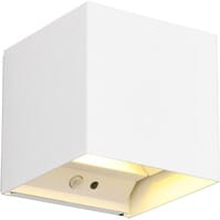 LED wandlamp | 5W | 3000K Warmwit | Mat Wit | Sensor