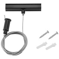 Ophangset 48V Magnetische Track Rails - Zwarte Vloerlamp LED lamp