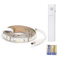 LED Strip Set met Sensor - Warm Wit 3000K - Batterij Voeding LED Strip Set met Sensor - Warm Wit 3000K - Batterij Voeding