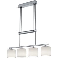 LED Hanglamp Trion Gorino - Witte LED Hanglamp 4-lichts