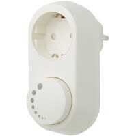 EcoDim LED Stekkerdimmer Wit 0–100W – Plug & Play