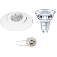 LED Inbouwspot Kantelbaar 3W 3000K Mat Wit Dimbaar (GU10)