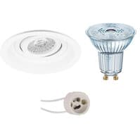 Dimbare LED inbouwspot 3000K 230lm Ø95 kantelbaar GU10