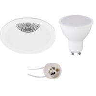 LED Recessed Spotlight 4W Matte White (GU10) – 320lm 6400K