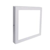 Square LED Surface Mounted Lamp 18W - 1850lm, 6400K, Matte White