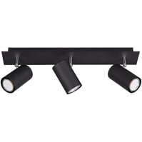 LED plafondspot Trion Mary 3x GU10 mat zwart draaibaar