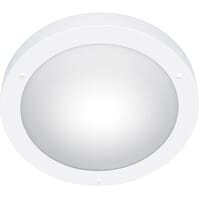 LED ceiling lamp Condi Ø310 mm IP44 E27 matte white