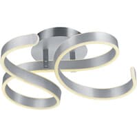 LED ceiling light Trion Frinco 40W 6000lm matte gray dimmable