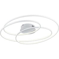 Trion Gilo LED plafondlamp 50W Ø80cm dimbaar 3000K