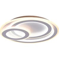 LED Ceiling Light Trion Mirna 74W 9000lm Dimmable Matte White