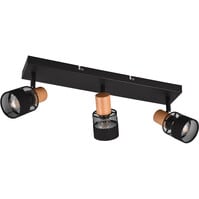 LED plafondspot Trion Dandini mat zwart 3xE14 Ø58cm LED plafondspot Trion Dandini mat zwart 3xE14 Ø58cm