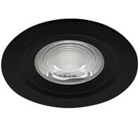 Brinton LED recessed spotlight 7W 630lm 6500K IP54 black 38°
