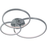 WiZ LED Plafondlamp Trion Noraan Ø79cm Mat Nikkel 36W RGBW