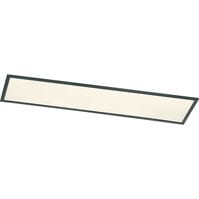 Trion Povino dimbare LED plafondlamp 3600lm mat zwart